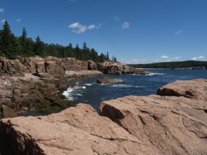 Acadia, Maine and the mighty Atlantic ocean!